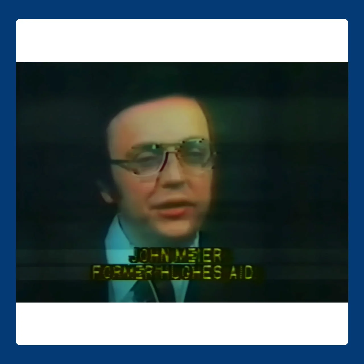 John Meier Television Interviews on the Death of Howard Hughes